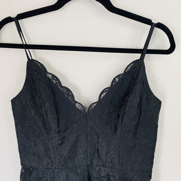 NWT Revolve Keepsake the Label Dress M Black Lace Whimsy Goth Fairy Prom Hoco - Picture 5 of 13